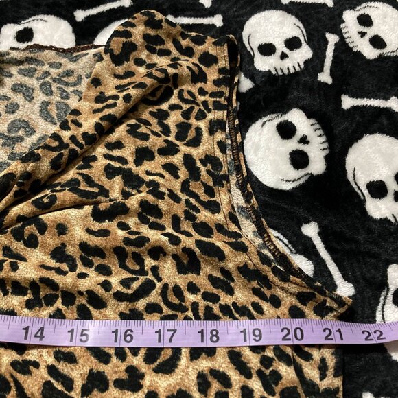 PREMIERE COLLECTION Plus-size leopard print v-neck sleeveless shirt XL 1X 2X top - Picture 7 of 12